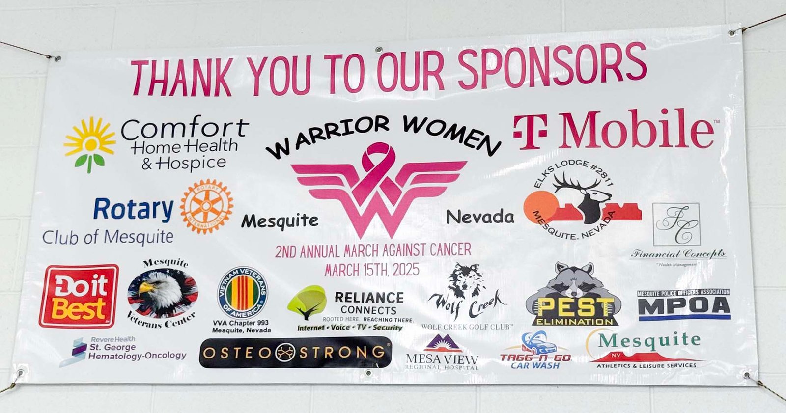 warrior women sponsors